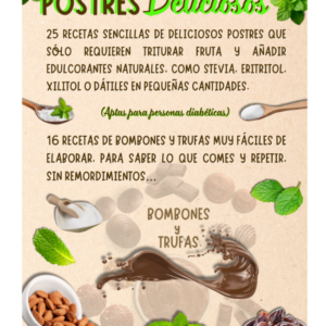 POSTRES DELICIOSOS - Disfruta Lo Dulce Con Equilibrio